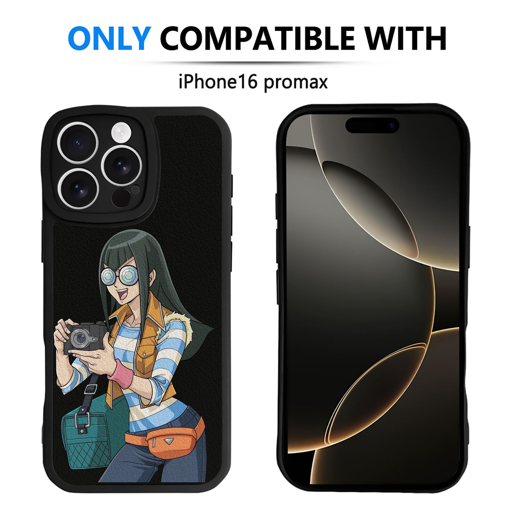（画像用） 遊☆戯☆王 Yu-Gi-Oh! 【iPhone 16シリーズ対応】シリコンスマホケース（レザー調） 材質：シリコン